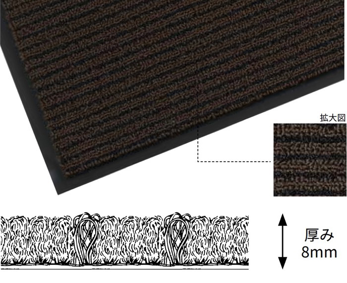 ３Ｍ™ ノーマッド™ カーペットマット 4000