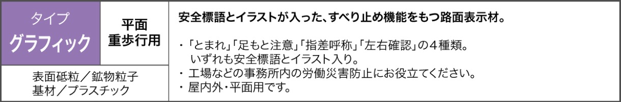 3M™ セーフティ・ウォーク™ すべり止めテープ一覧2